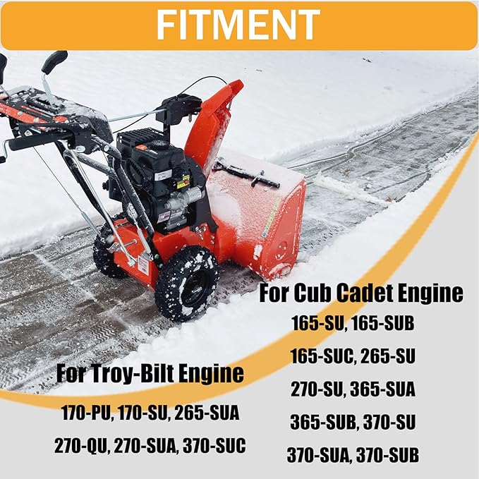 PlumPine 951-14151 Pull Start Assembly for MTD Troy Bilt Craftsman Yard Machine Cub Cadet Husky Bolens Yard-Man 208cc Engine Snow Blower Tiller Recoil Starter Pull Cord Replacement