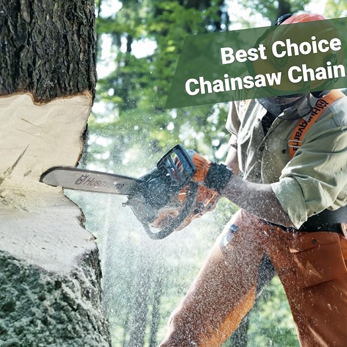 20 Inch Chainsaw Chain 80 Drive Links .325" Pitch .050" Gauge Compatible with Fits Husqvarna450 Rancher,4435E,440E,445E,450E,Jonsered CS2252 MAKITA EA5600F Craftsman S205 and More (4Pack)