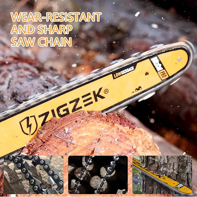 36 Inch Chainsaw Chain 3/8 .050 114DL, 72LPX114G Fit for MS440 MS441 MS460 MS461 MS660 MS661 044 046 066
