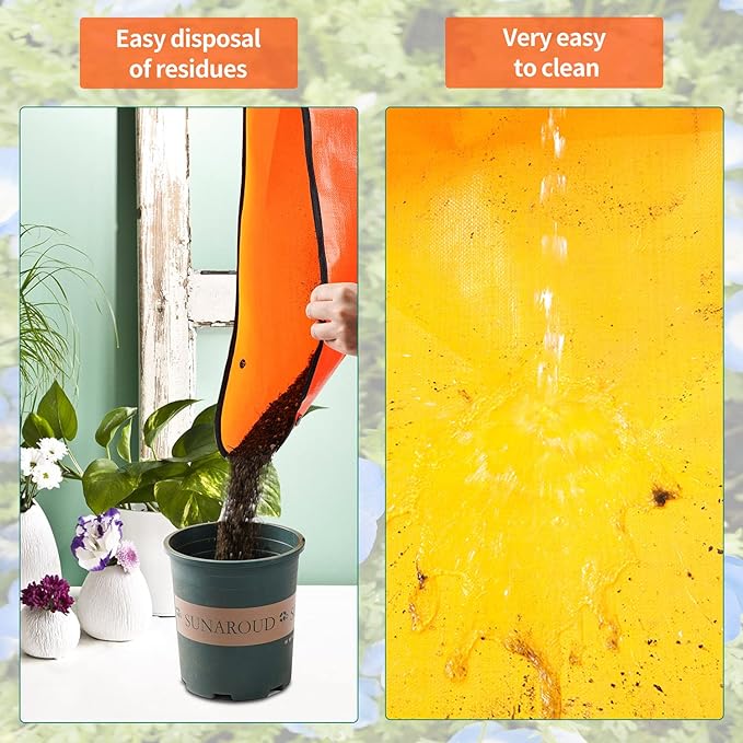 3 PCS 39.5" X 39.5" Extra Large Repotting Mat for Indoor Plants Transplanting and Dirt Control, Gardening Gifts