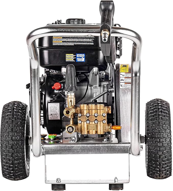 Simpson Cleaning ALWB60825 Aluminum Gas Pressure Washer Powered by Simpson, 4400 PSI at 4.0 GPM 60825