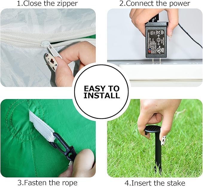 9Ft Christmas Inflatable Decoration Green Christmas Tree with Build in LED, Blow up Inflatable Tree with Multicolor Gift Boxes and Star for Christmas Party Indoor, Outdoor, Yard, Garden, Lawn Décor