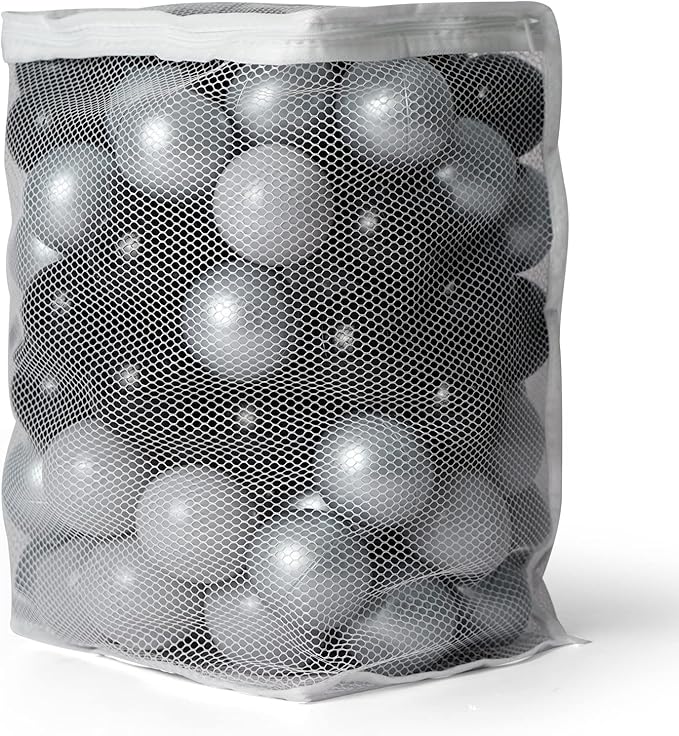 TRENDPLAY Plastic Balls for Ball Pits 2.2 Inch, Pack of 50 100 200 500 Hollow Balls, Perfect for Toddler Baby Pools,Party,Festival Decoration