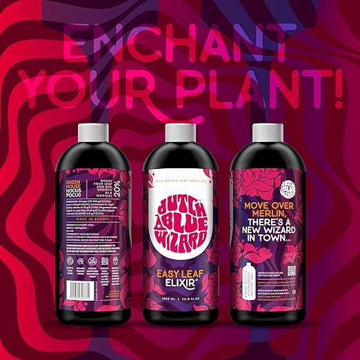 Easy Leaf Elixir - Plant Nutrient - Covenient Bottle - Plant Food - Liquid Plant Nutrient - Made in Holland