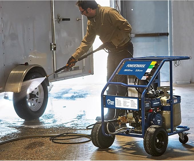 Powerhorse Propane Pressure Washer, Hot Water Pressure Washer Gas Pressure Washer with Propane Burner, Power Washer Car Pressure Washer