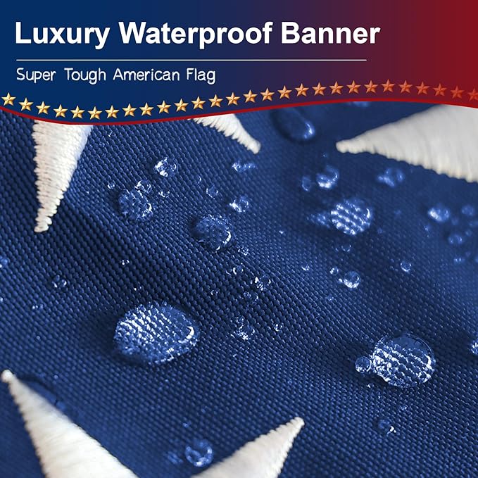 US Flag3x5Ft,America Flag for Outside 3x5,3x5 American Flags Outdoor Heavy Duty,Embroidered US Flags,United States Flag for High Wind Outdoor with Embroidered Stars and Brass Grommets