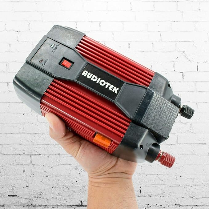 Audiotek 1500W Watt Power Inverter DC 12V AC 110V Car Converter USB Port Charger