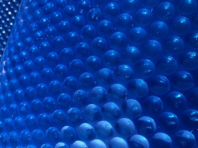 BigXwell 18 Foot Round Solar Pool Cover,16-mil Blue Above-Ground and In-Ground Pools Cover, Heavy-Duty Insulating Pool Heater Cover
