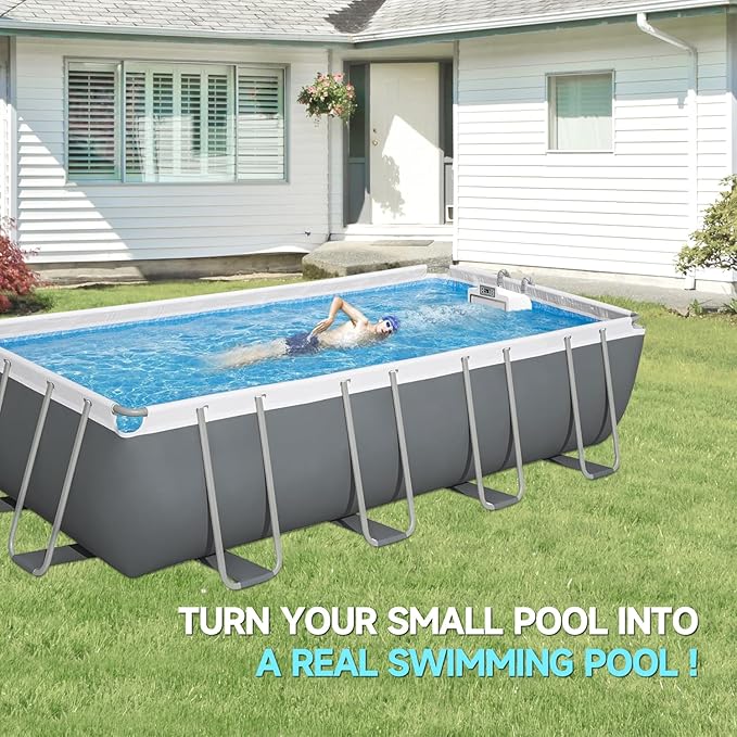 Swimming Pool Current Machine, 1500GPM Powerful Above Ground Pool Wave Maker for Exercise & Fun - 9-Speed Adjustable Swim Current Generator for Above Frame Pools, Pool Accessories, 110V