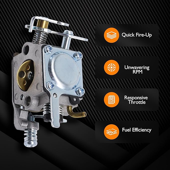 Carburetor Set 545081885 530069703 Compatible With Poulan Chainsaw 1900 1950 2050 2055 2150 2175 2350 2375 2450 2550 262 Wild Thing 2375LE Walbro W-20 WT-624 WT 89 891 WT-324 Zama C1U-W8 C1U-W14