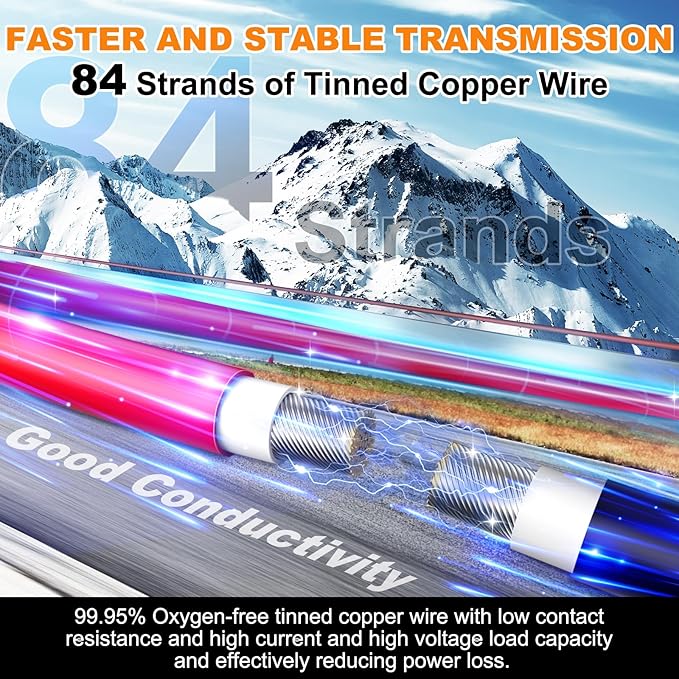 Oududianzi 2x165 Feet Solar Panel Wire, 10AWG Solar Wire Tinned Copper 10 Gauge Solar Cable PV Wire, for Outdoor Automotive RV Solar Panels Boat Marine (165FT Red + 165FT Black)
