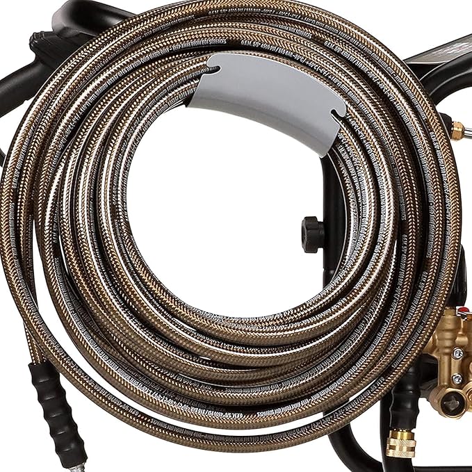Simpson 4400 PSI Gas Pressure Washer, 4.0 GPM Commercial Power Washer, Cold Water, 50' Hose, PowerShot, 49-State Compliant (PS60843)