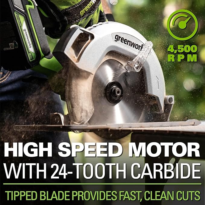 Greenworks 48V (2x24V) Lawn Mower Combo - 21" self propelled Lawn Mower, 12" String Trimmer, 320 CFM Blower, Circular Saw & Drill – All-in-One Cordless Combo: Ideal for Home Yard Work & DIY Projects