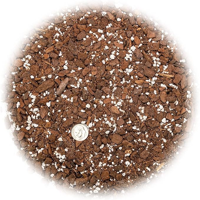 Premium Monstera Soil Mix by Gardenera - Perfect Drainage and Moisture Retention for Swiss Cheese Plant (3 Quart)