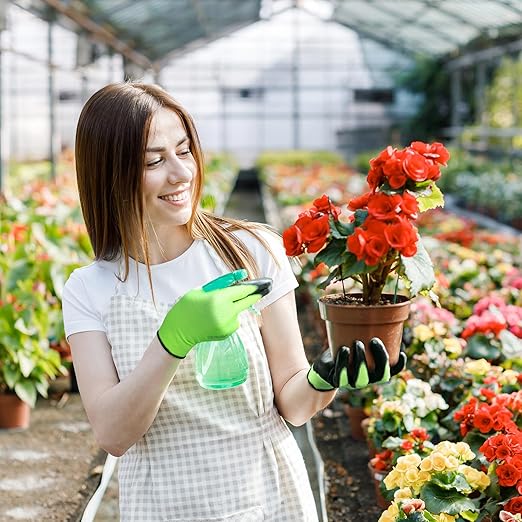 Kebada W1 Work Gloves for Men and Women, Touchscreen PU Coated Gloves with Grip, 50 Pairs Bulk Pack, Ideal for Warehouse Package Handling, Construction, Gardening, Green XX-Large