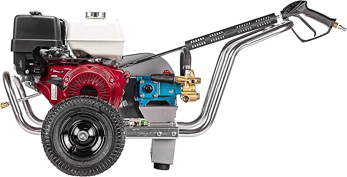 Simpson Cleaning 4200 PSI Gas Pressure Washer, 4.0 GPM Power Washer for Commercial Use, Honda Engine, 50-Foot Hose, Aluminum Water Blaster, 49-State (ALWB60828)