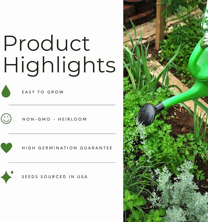 Sugar Baby Watermelon Seeds for Planting - Over 90 Heirloom Watermelon Seed Pack - Non-GMO Fruit Seed for Planting Home Garden or Outdoors for Gardeners