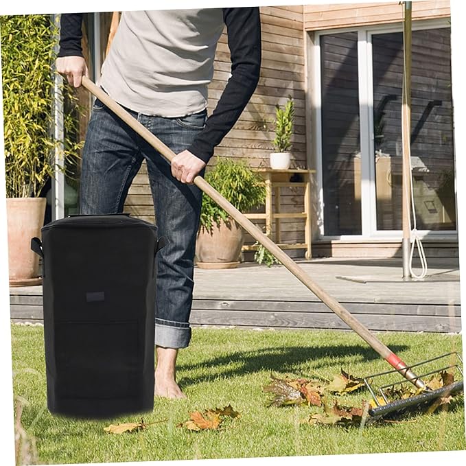 POPETPOP Garden Waste Compost Bag Easy to Store Fallen Leaves Flowers Outdoor Composting Bins