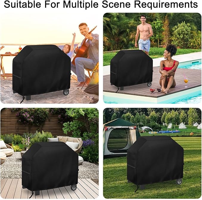 Grill Cover for Blackstone Model 2165 Pro Series 2 Burner 22 Inch Griddle, Outdoor BBQ Covers Waterproof Propane Griddle Cover Outdoor Gas Grill Cover(47" L x 24" W x 35" H)
