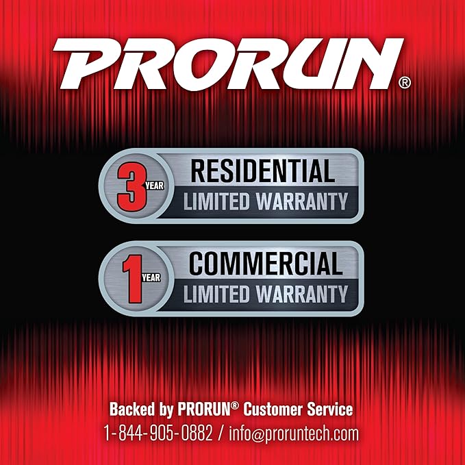 PRORUN 25.4cc 17-in. Gas-Powered 2-Cycle Straight Shaft Trimmer