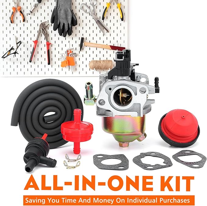 Hipa 951-15236 751-15236 Carburetor Kit for Troy Bilt Storm 2410 31BS6BN2711 Craftsman MTD 31AS6BEE793 31AS6BEE799 270-WU 670-WU 208CC Engine Snow Blower Thrower Parts