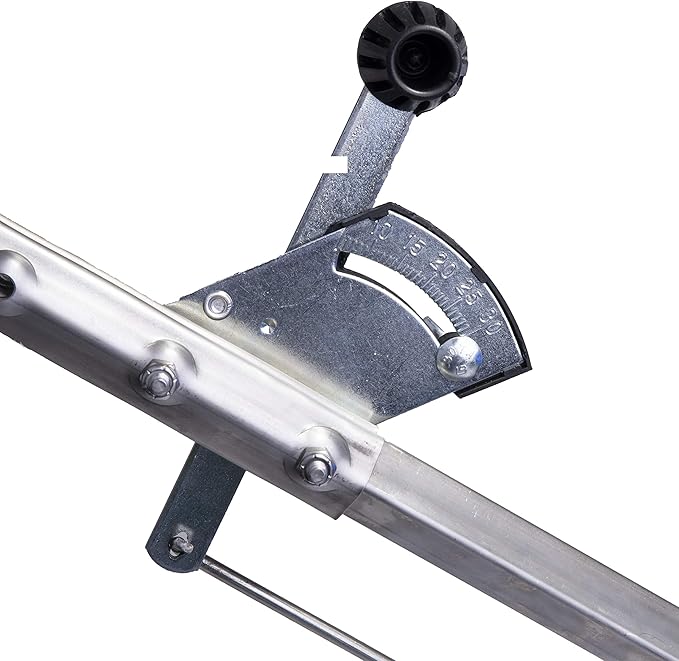EarthWay Polar Tech 90399 100 LB Professional Ice Melt Broadcast Walk Behind Spreader with 13" Pneumatic Tires, Adjustable Handle, and Solid Linkage Control