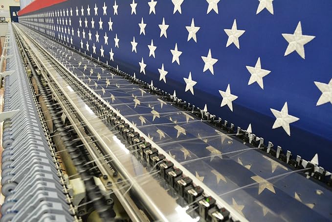 FlagSource FMAA Certified PolyExtra Polyester American Flag with Embroidered Stars and Sewn Stripes, Made in the USA, 30x50'