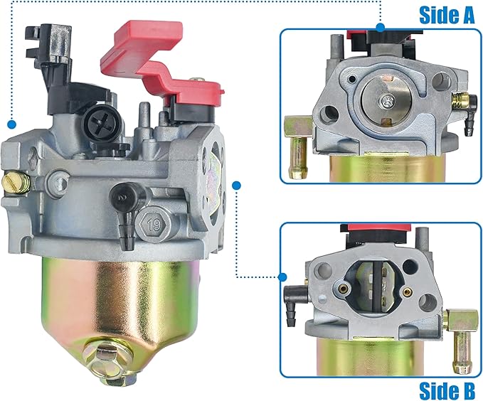 31A-2M1E752 Carburetor Replacement for MTD Troy-Bilt Squall-2100 31A-2M1E700 31A-2M1E706 751-12098 Snow Thrower, Replace #520-860 951-12098 951-14028A 951-12011 751-12011 951-12704