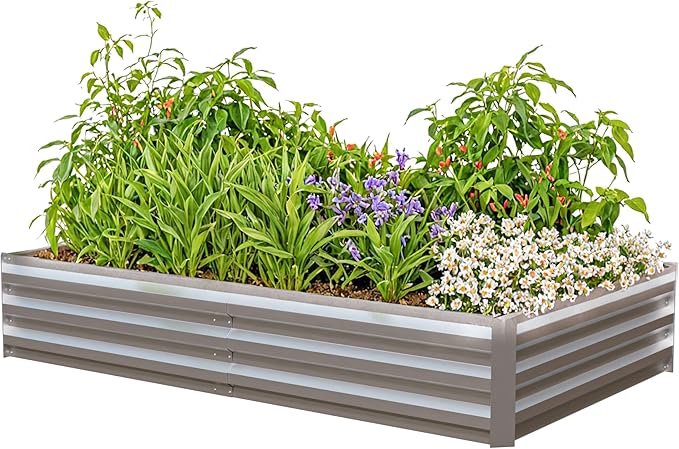 8.7x6.6x7 ft Walk-in Greenhouse, Portable Plant Hot House with Zipper Windows & Doors, Heavy-Duty PE Cover & Steel Frame, for Garden, Backyard