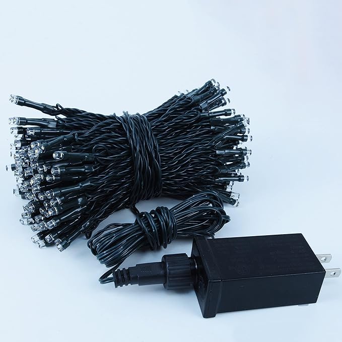 Purple Halloween Lights, 95ft 240Led 13 Modes String Lights Plug in, Twinkle Light with Timer Indoor/Outdoor for Tree Party Halloween Decorations