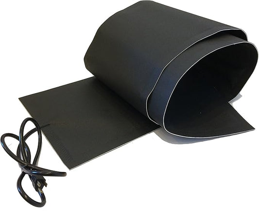 RHS Snow Melting System - Roof and Valley Heater - Snow and Ice Melting Mats - Ice Dam Prevention - Color Black - American Made - Melts 2 Inches of Snow per Hour (30' ft. x 13" in.)