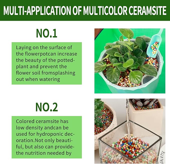 4lb LECA Clay Pebbles 4-5MM- Brown Clay Balls for Plants, Leca Balls for Plants, Horticultural Grade for Soil Hydroponics Aquaponics