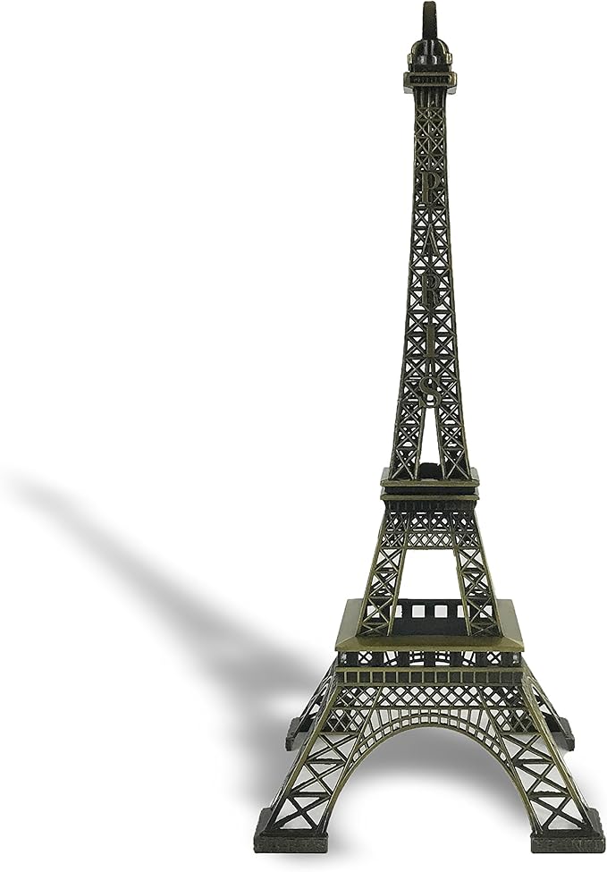 allgala 24" Eiffel Tower Statue Decor Alloy Metal, Bronze