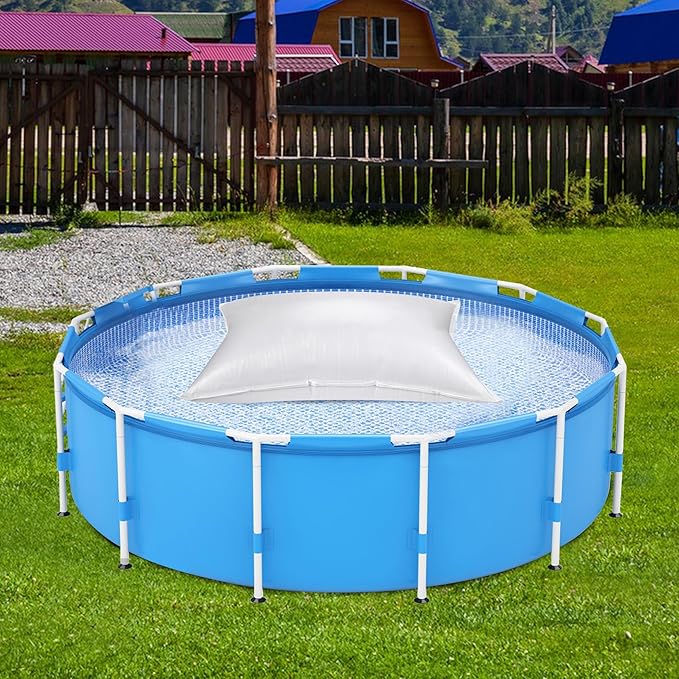Adnee 4 x 5 Ft PP Weave Rectangular Pool Air Pillow-Inflatable Winterizing Closing Pillow for Above Ground Pools-Cold Resistant Pool Pillows for Closing Winter Support Pool Covers