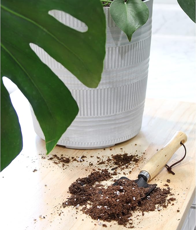 Monstera Houseplant Potting Soil Mix (8 Quarts), Custom Blend for Growing and Repotting