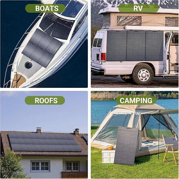 ALLPOWERS Foldable Portable Solar Panels (100W Solar Panel)