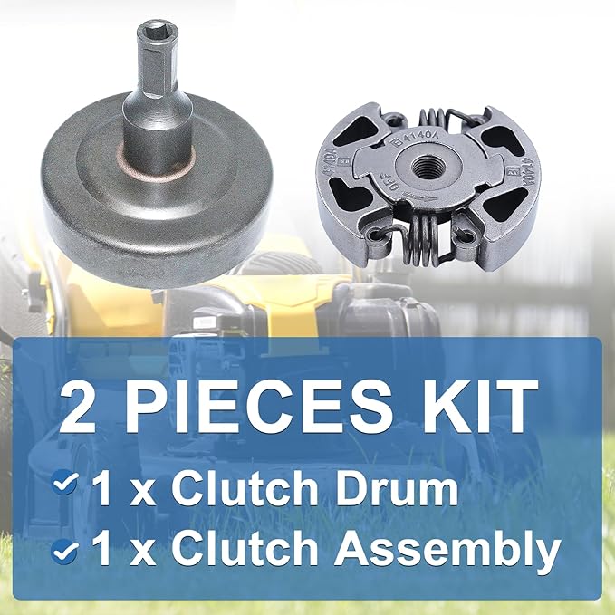 AUMEL Clutch Drum Kit Fit Stihl FS38 FS40 FS45 FS46 FS50 FS55 FS56 FS70 String Trimmer, FS38 Clutch Drum Assembly Kit Replace for 41401602005, 4140 160 2909, 4140 160 2903