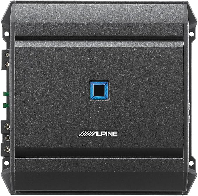 Alpine R Series 10-Inch Bass Package - One R Series R2-W10D4 Subwoofer with S Series S-A60M Amplifier