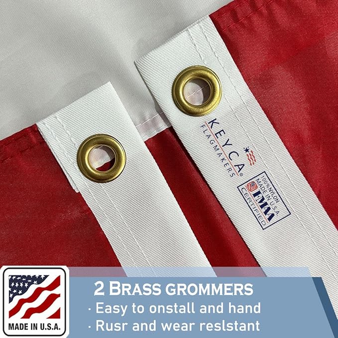 California Republic State State Flags 3x5 Outdoor Heavy Duty Double Sided Nylon Vivid Color Anti-Fading with 2 Brass Grommets for Home/Company/Indoor Outdoor Decoration