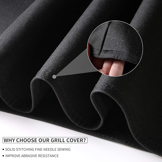 SUPJOYES Grill Cover for Traeger Tailgater 20 Series, Heavy Duty Waterproof Wood Pellet BBQ Accessories for Traeger 20 Series, Junior & Tailager Grills, Full Length