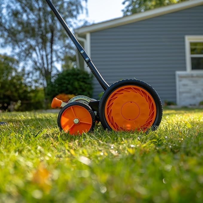 Scotts 18-Inch 7-Blade Push Manual Reel Lawn Mower