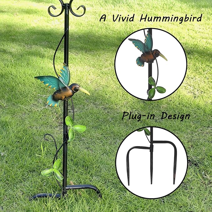 30.5" Gazing Ball Stand, Trident Base Gazing Globe Stand for 10 Inches Gazing Globes, Metal Gazing Ball Display Holder for Outdoor Garden Lawn Yard