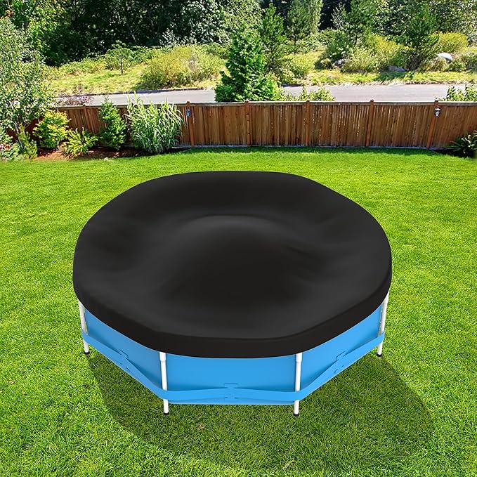 Sfcddtlg 2 Pcs Pool Air Pillows for Above Ground Pools- 4 x 4 Ft Round Winter Pool Cover Pillow- Ice Equalizer Air Pillow- Swimming Pool Winterizing Closing Pillow with Ropes for Support Pool Covers
