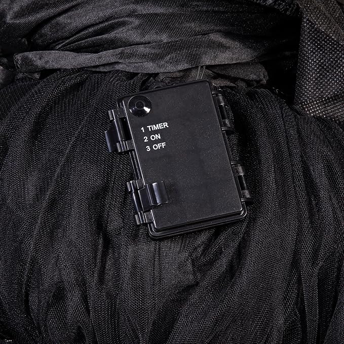 Evergreen Halloween Stakes, Outdoor Safe Spooky Garden Statues, Halloween Yard Decoration for Home Grass Lawn or Patio (Reaper, Set of 3)