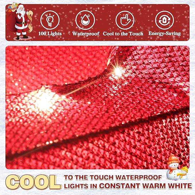 VEIKOU 5 FT Lighted Nutcracker Outdoor Christmas Decorations, Christmas Decoration Outside with 100 Lights, Holiday Outdoor Decor for Yard, Patio, Lawn