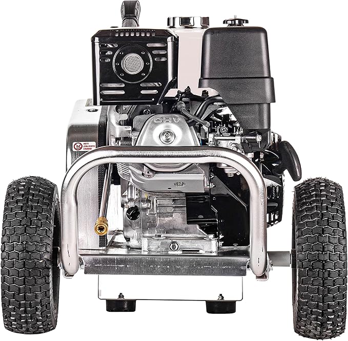 Simpson Cleaning 4200 PSI Gas Pressure Washer, 4.0 GPM Power Washer for Commercial Use, Honda Engine, 50-Foot Hose, Aluminum Water Blaster, 49-State (ALWB60828)