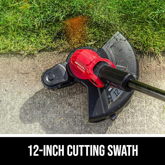 SKIL PWR CORE 20 12" Pivoting Head String Trimmer, 20-Volt Battery and Charger Included - LT1200B-11