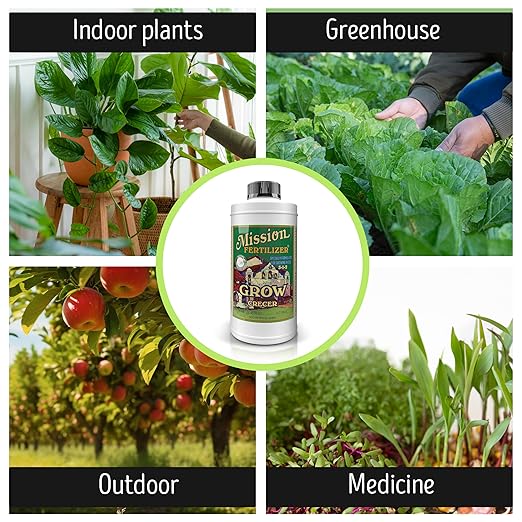 Grow 3-1-2 Organic Liquid Fertilizer - (Organic Soil nutrients) … (Gallon)