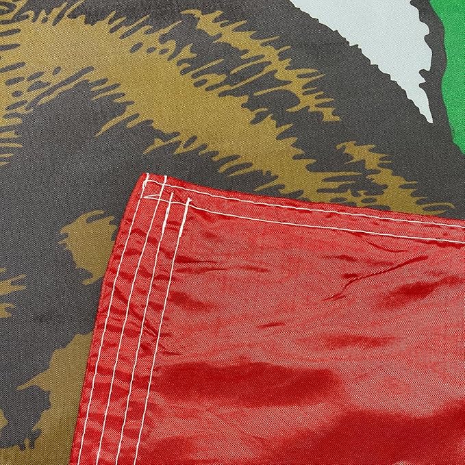 Jayus Double Sided California Republic Sates Flags 3x5 FT Outdoor - Vivid Colors 3Ply Cali CA Bear Flags Banners- Heavy Duty 100% Polyester with 2 Brass Grommets