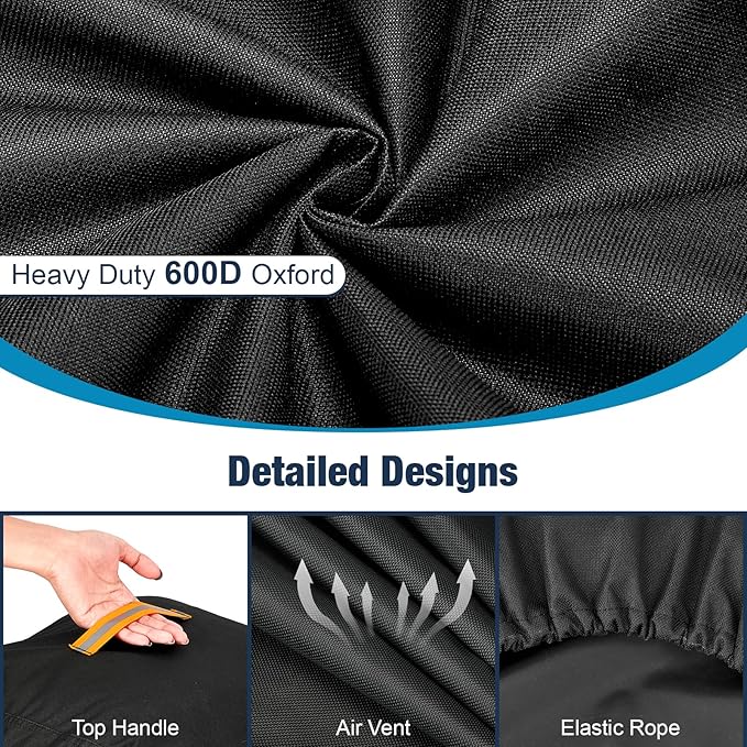 Pool Cleaner Robot Cover for Cordless Robotic Pool Cleaner, Waterproof 600D Heavy Duty Protective Cover for Above Ground Robot Pools Vacuum(Covers Only)
